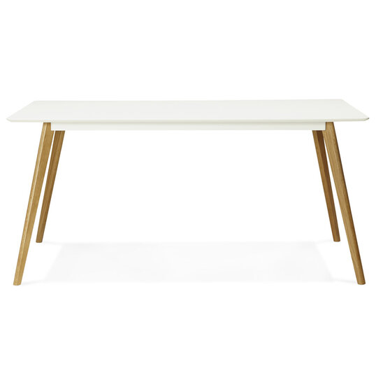 Maysun - Design Eettafel - CRYSTOL Wit 160X90 CM