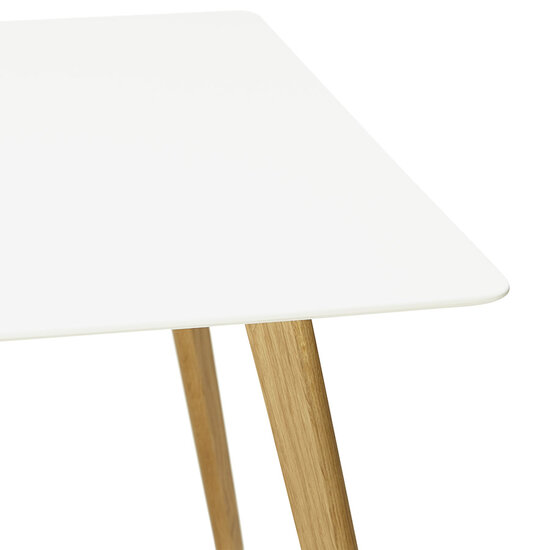 Maysun - Design Eettafel - CRYSTOL Wit 160X90 CM