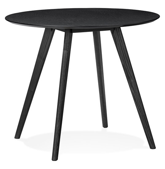 Maysun - Design Eettafel - SONNA Zwart &Oslash; 90 CM