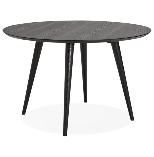 Maysun - Design Eettafel - JANICE Zwart &Oslash;120 CM