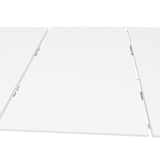 Maysun - Uitschuifbare Eettafel - VALERIE Wit 120(220)X120 CM