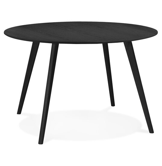 Maysun - Design Eettafel - CAMILA Zwart &Oslash; 120 CM