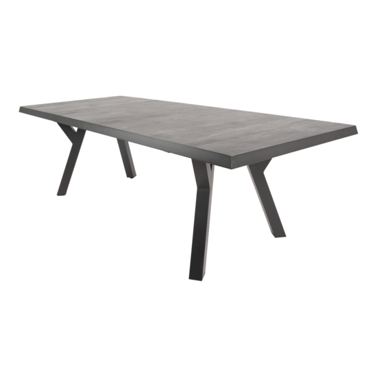 Outdoor Living -  Tafel Castilla 2.0 Negro Exclusive 247x103cm