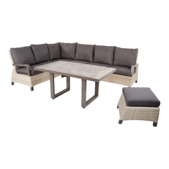 Outdoor Living - Lounge tafel hoog Prato Pardo 140x85cm