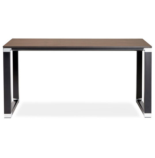 Bureau WARNER Walnoot-Zwart 140x70cm