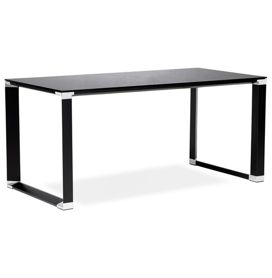 Bureau WARNER Zwart-Zwart 140x70cm