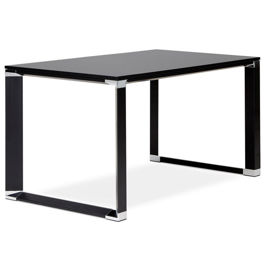 Bureau WARNER Zwart-Zwart 140x74cm