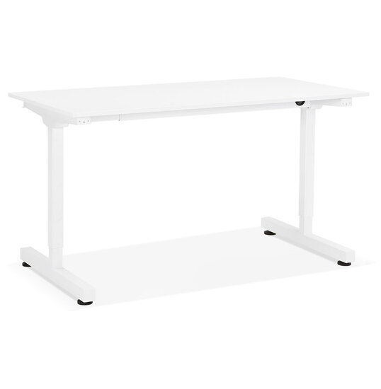 Zit-Sta Bureau LEVIOSA Wit-Wit 140x70cm