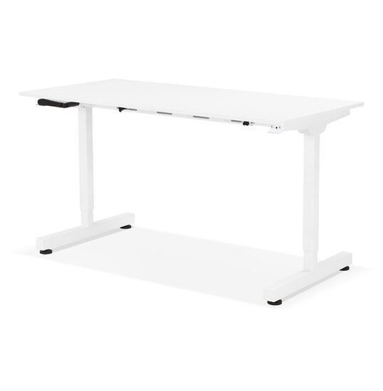 Zit-Sta Bureau LEVIOSA Wit-Wit 140x70cm