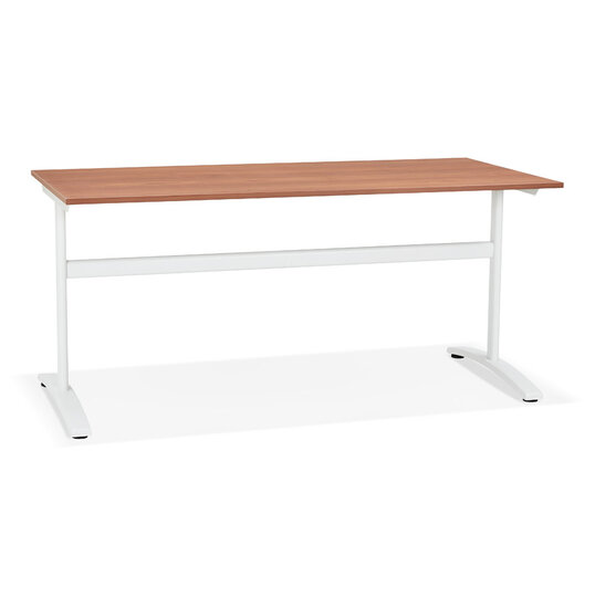 Bureau LABOR Walnoot-Wit 160x80cm