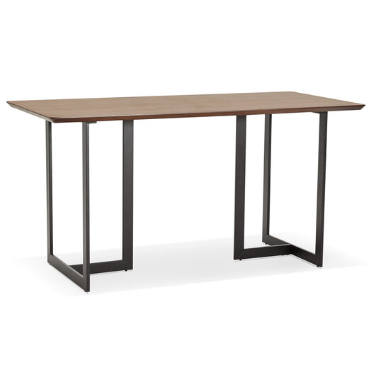 Bureau-Eettafel DORR Walnoot 150x70cm