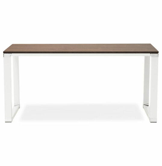 Bureau WARNER Walnoot-Wit 160x80cm