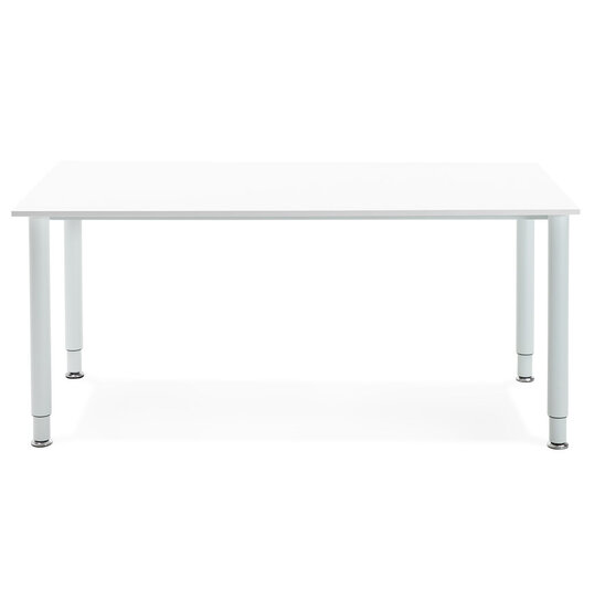 Bureau-Vergadertafel BURO Wit-Wit 160x80cm