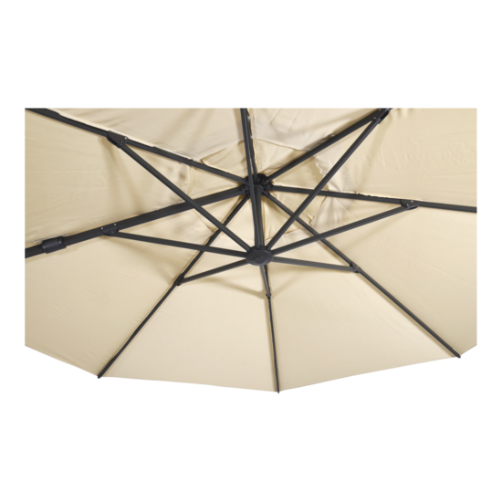 Zweefparasol-VirgoFlex-ecru-&Oslash;3,5mtr