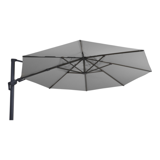 Zweefparasol-VirgoFlex-grijs-&Oslash;3,5mtr