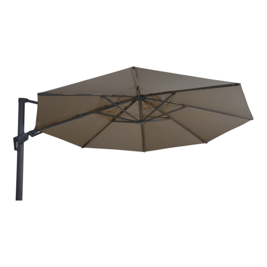 Zweefparasol-VirgoFlex-taupe-&Oslash;3,5mtr