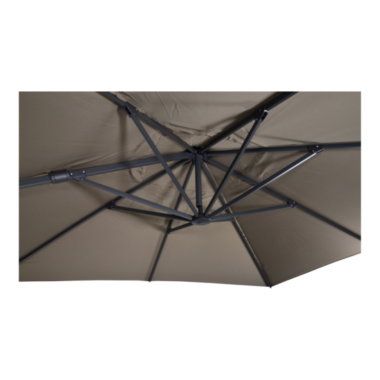 Zweefparasol-VirgoFlex-taupe-3x3mtr