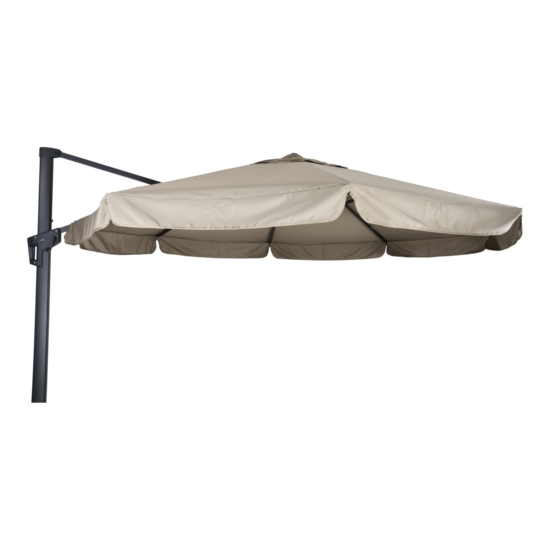 Zweefparasol-Virgo-ecru-&Oslash;3,5mtr