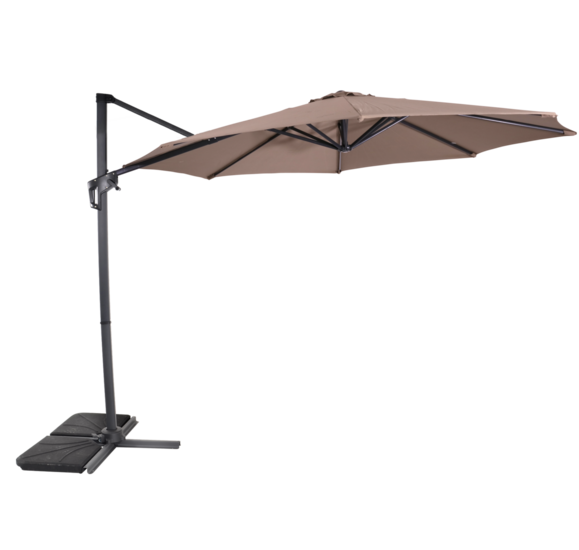 Zweefparasol-Libra-taupe-&Oslash;3mtr