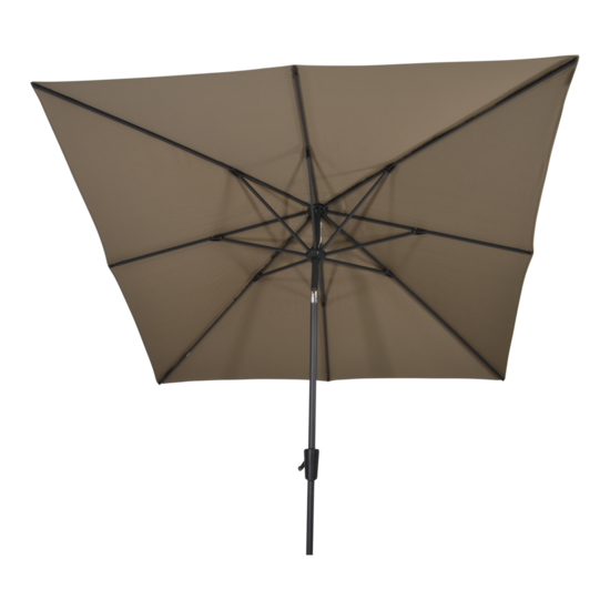 Parasol-Libra-taupe-2,5x2,5mtr