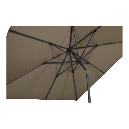 Parasol-Libra-taupe-2,5x2,5mtr