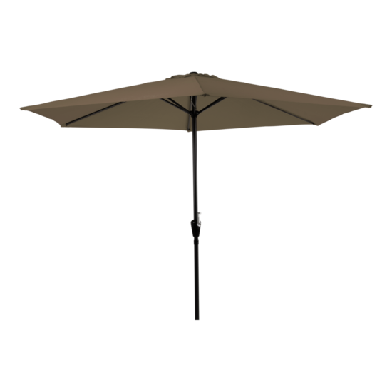 Parasol-Gemini-taupe-&Oslash;3mtr