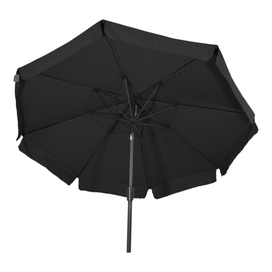 Parasol-Libra-zwart-&Oslash;3mtr