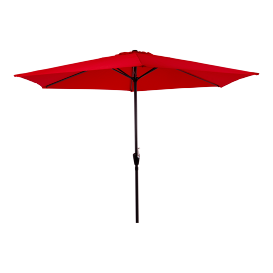 Parasol-Gemini-rood-&Oslash;3mtr