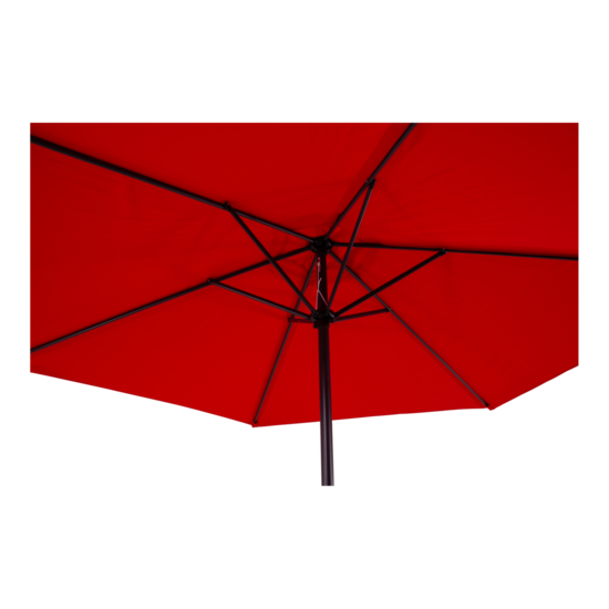 Parasol-Gemini-rood-&Oslash;3mtr