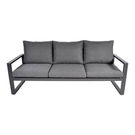 Outdoor Living - Loungebank Pina Colada Negro 209x80cm