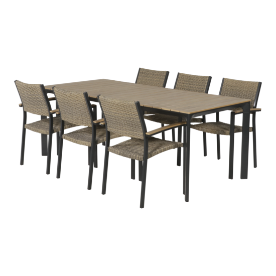 Outdoor Living - Tafel Arezzo 200x90cm