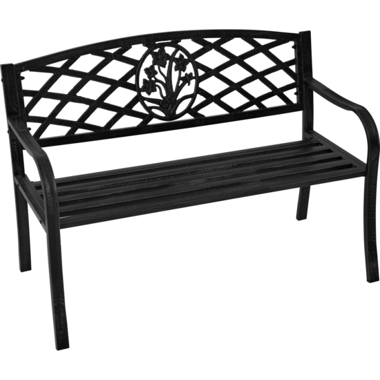 Outdoor Living - Bank St. James zwart 114cm