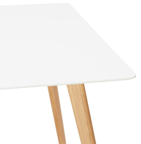 Maysun - Design Eettafel - SAMMY Wit 200x90cm