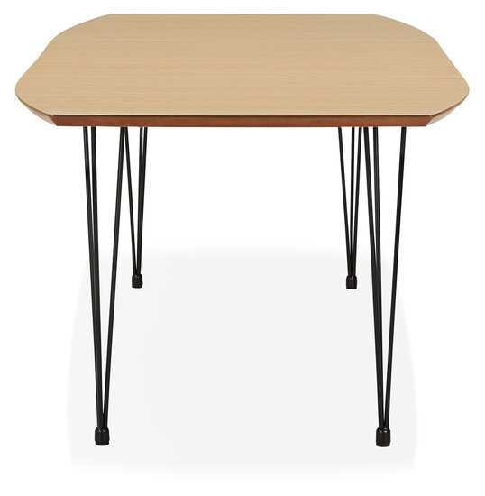 Maysun - Design Eettafel - STACY Naturel Uitschuifbaar