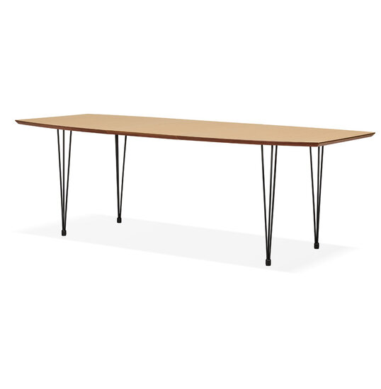 Maysun - Design Eettafel - STACY Naturel Uitschuifbaar