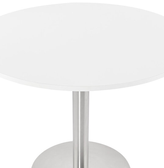 Maysun - Design Eettafel - GINA Wit &Oslash; 90cm