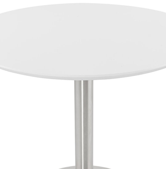 Maysun - Design Eettafel - JALEY Wit &Oslash; 90cm