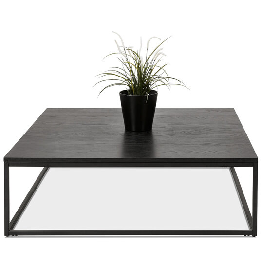 Maysun - Salontafel - PETRA - Zwart - Zwart 110x110x35cm