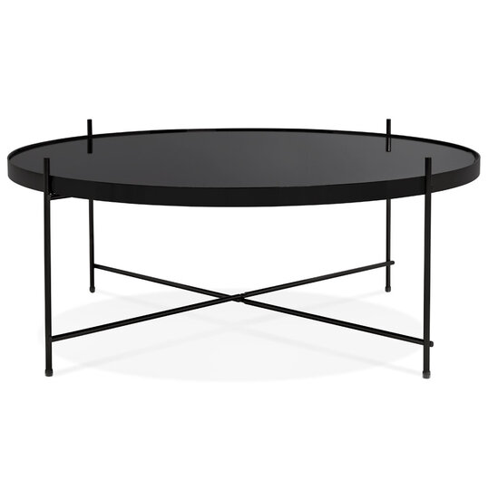 Maysun - Salontafel - ELIZE BIG - Zwart &Oslash;83x35cm