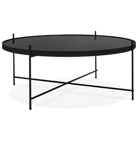 Maysun - Salontafel - ELIZE BIG - Zwart &Oslash;83x35cm