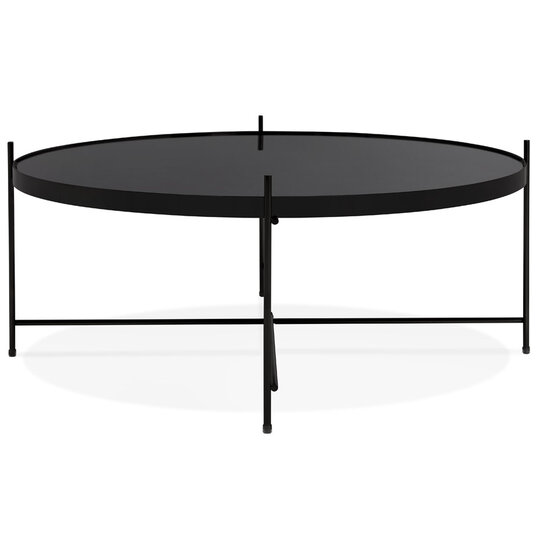 Maysun - Salontafel - ELIZE BIG - Zwart &Oslash;83x35cm