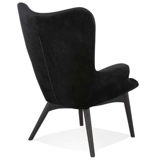 Maysun - Design Fauteuil - MELODIE Zwart - Zwart