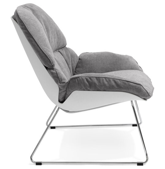 Maysun - Design Fauteuil - SHELLEY Lichtgrijs