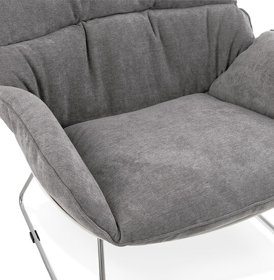 Maysun - Design Fauteuil - SHELLEY Lichtgrijs