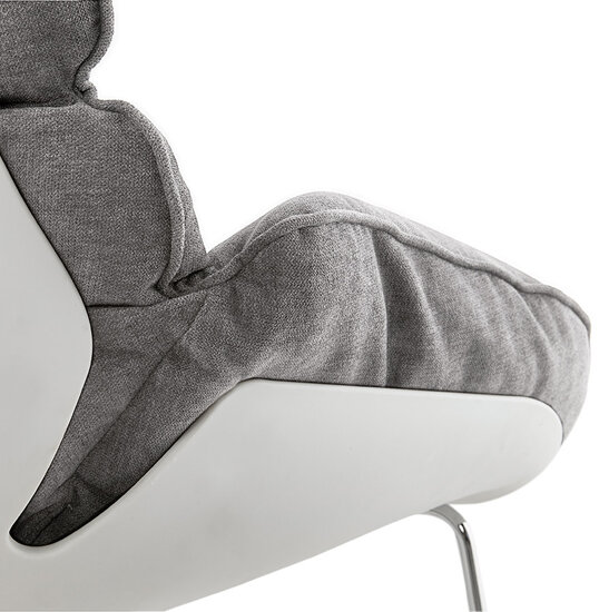 Maysun - Design Fauteuil - SHELLEY Lichtgrijs