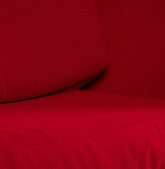 Maysun - Design Fauteuil - UFO Zwart - Rood