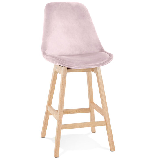 Maysun - Design Barkruk - BABETTE MINI Roze - Naturel