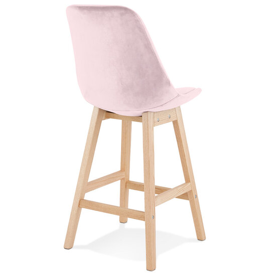 Maysun - Design Barkruk - BABETTE MINI Roze - Naturel