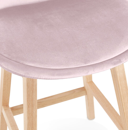 Maysun - Design Barkruk - BABETTE MINI Roze - Naturel