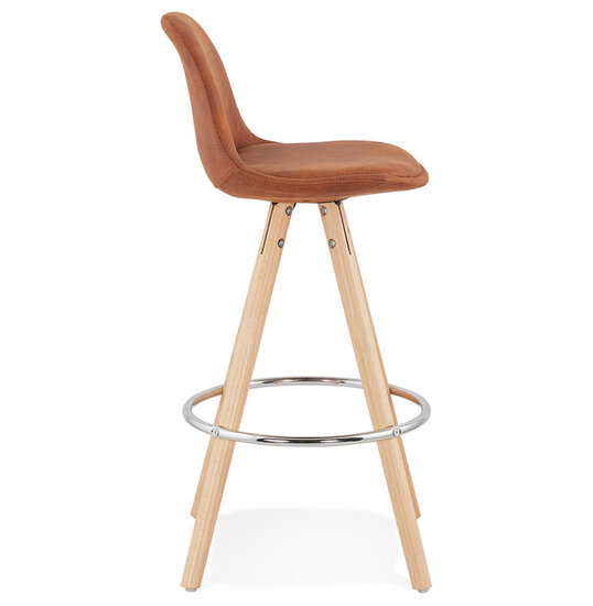 Maysun - Design Barkruk - AVERY MINI 65 Bruin - Naturel